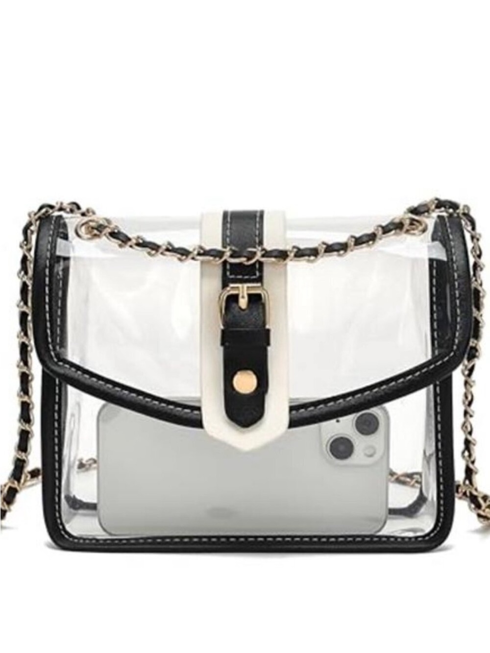 Clear Stadium Crossbody Bag 2-in-1 Concert Sports Approved